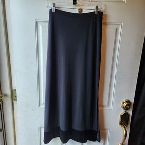 Merona Maxi Skirt Size M Color Black